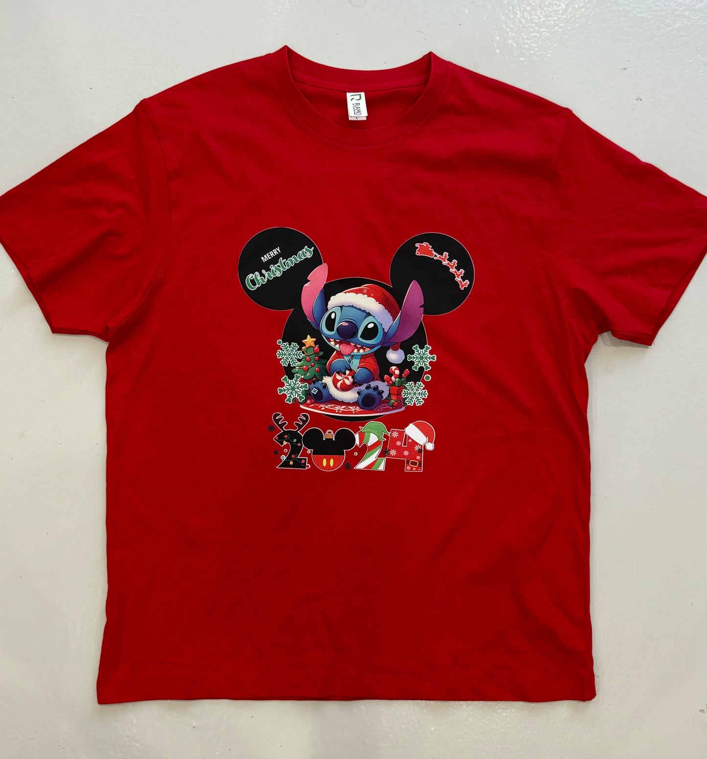 Merry Christmas tshirts with year and any character