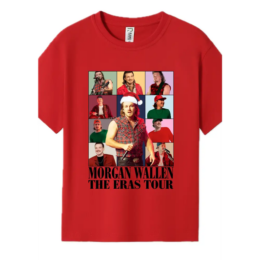 Morgan Wallen the eras Tour Christmas t-shirt