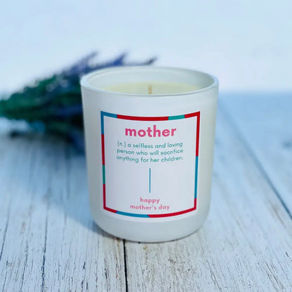 Mother Day statement candle - Large - Mother’s day