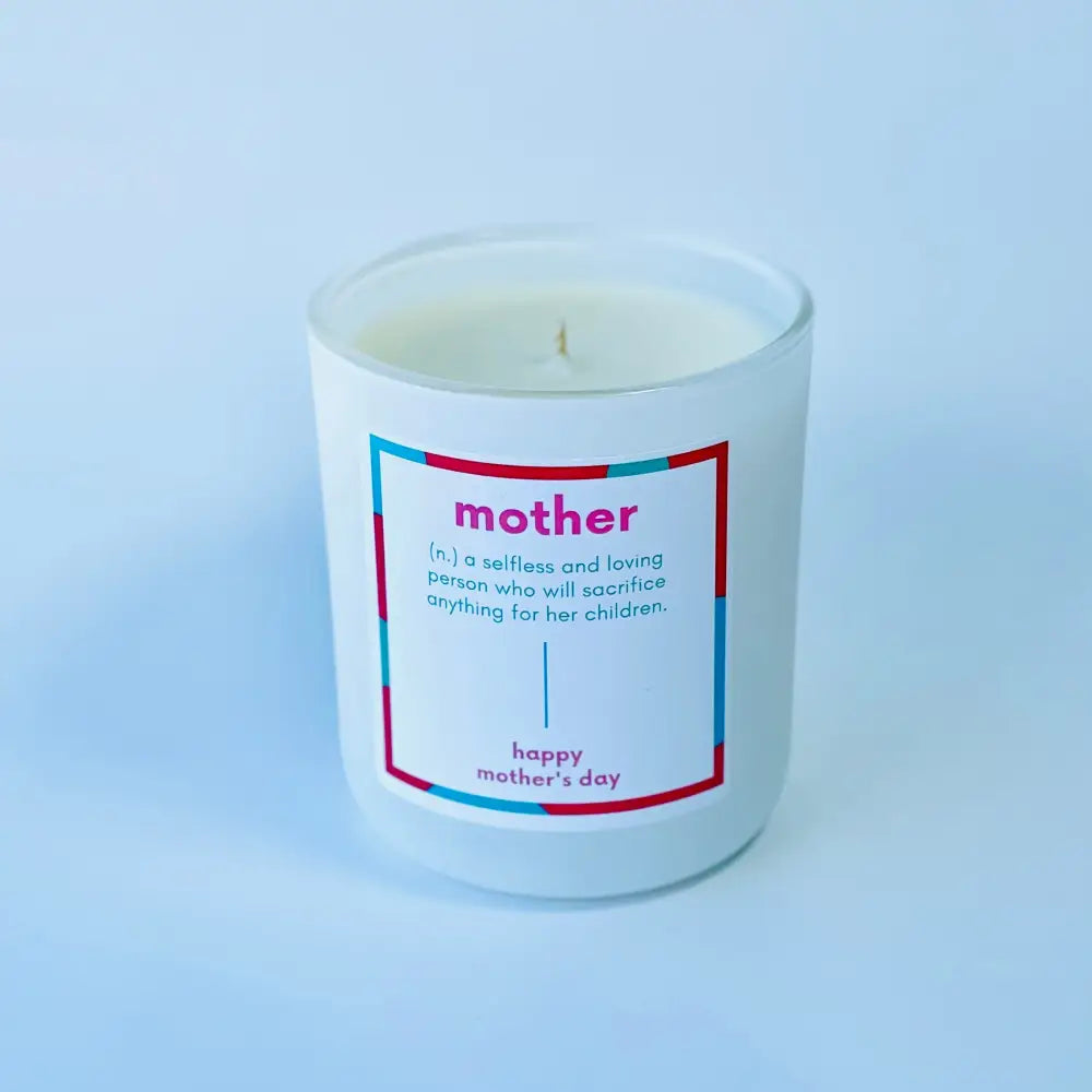 Mother Day statement candle - Large - Mother’s day