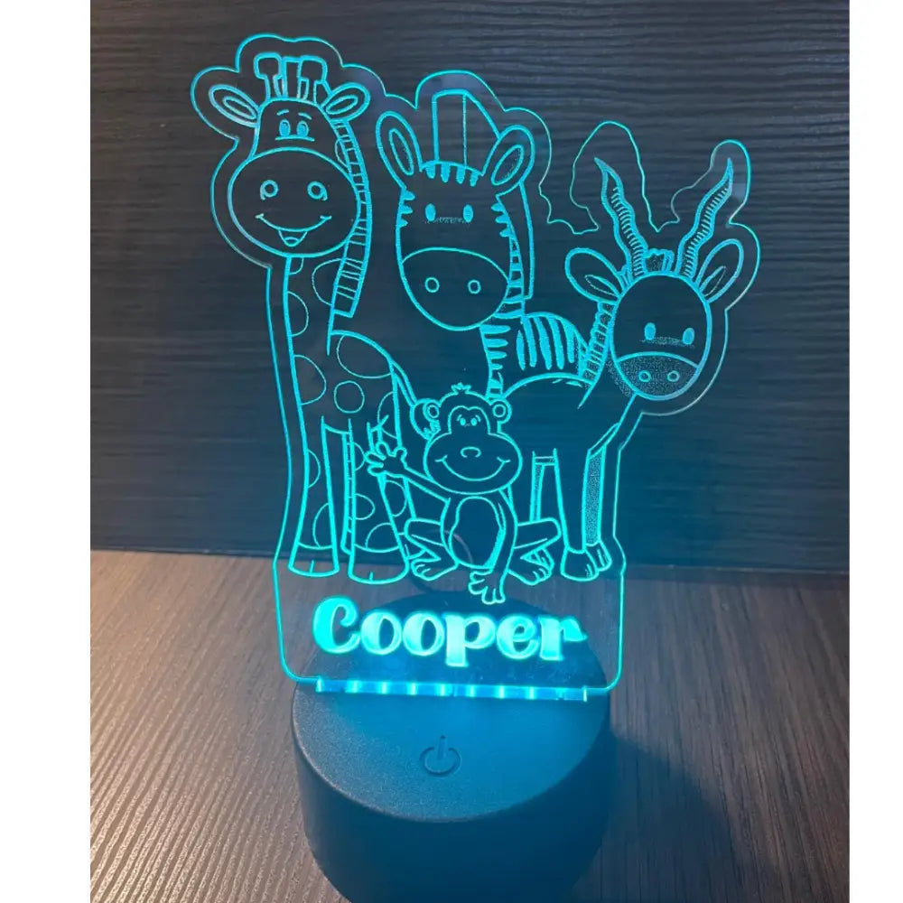 Name Night light / LED lights - All Things Baby