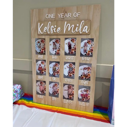 One Year Of …. Birthday Board - All things Party and Birthday