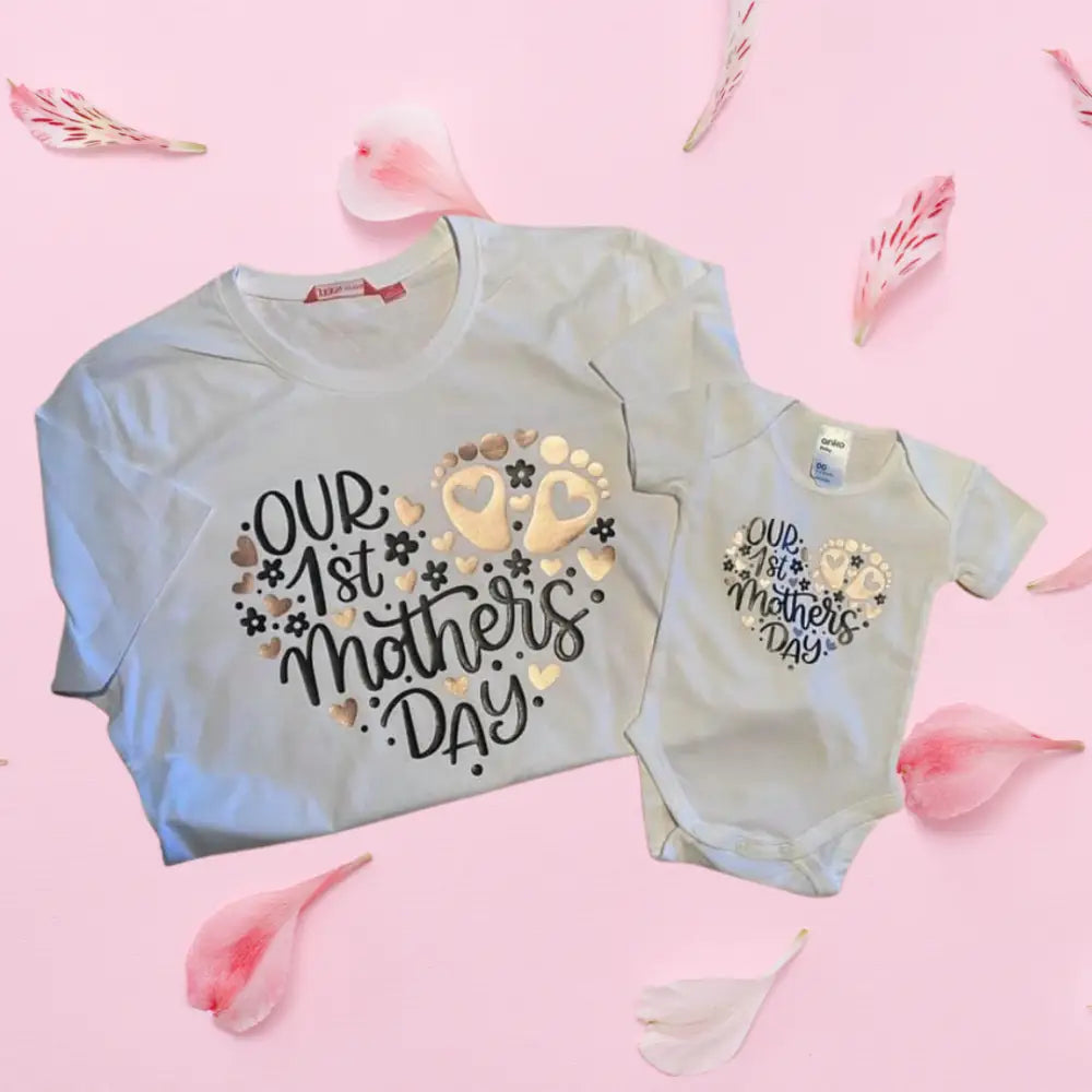 Our first Mother’s Day mum and baby set - Pink - Mother’s day