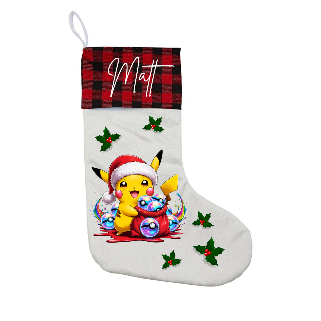 Personalised Character christmas stockings - Christmas