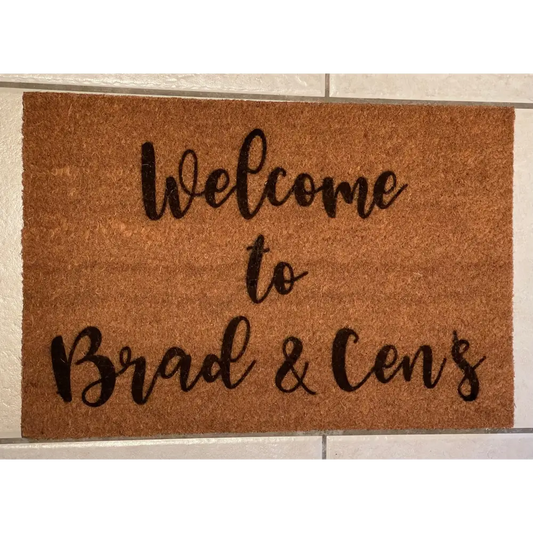 Personalised door mat - All Products