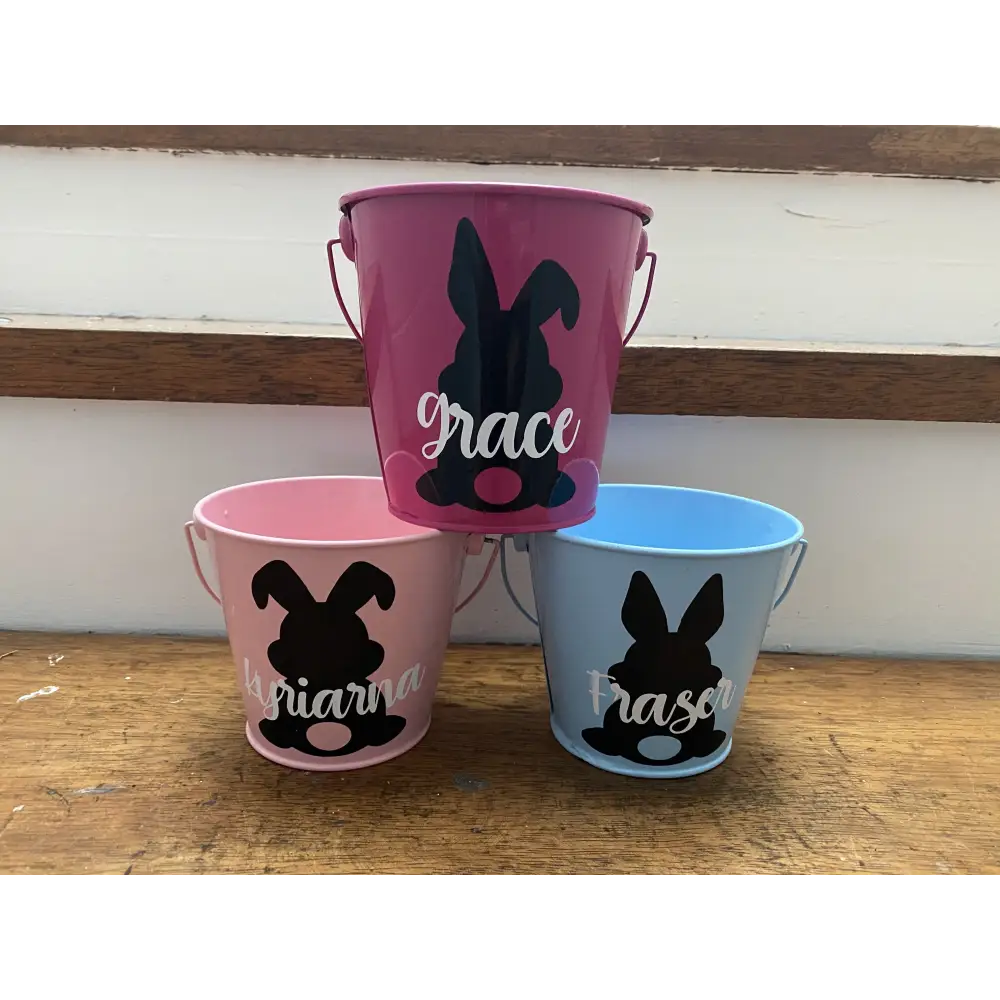 Personalised Easter buckets - Easter