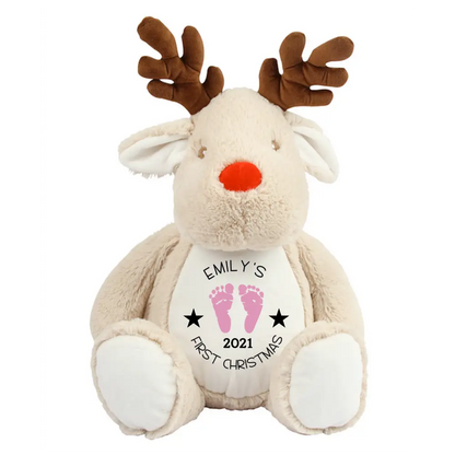 Personalised First Christmas Reindeer - Christmas