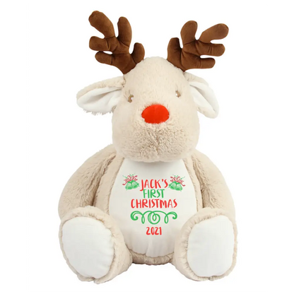 Personalised First Christmas Reindeer - Christmas