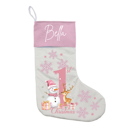 Personalised first christmas stockings - Christmas