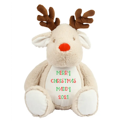 Personalised Merry Christmas Reindeer Large - All Products