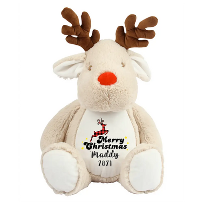 Personalised Merry Christmas Reindeer Large - All Products