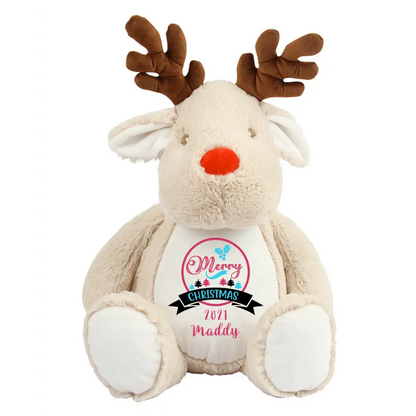 Personalised Merry Christmas Reindeer Large - All Products