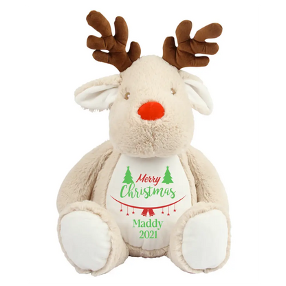 Personalised Merry Christmas Reindeer Large - All Products