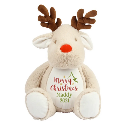 Personalised Merry Christmas Reindeer Large - All Products