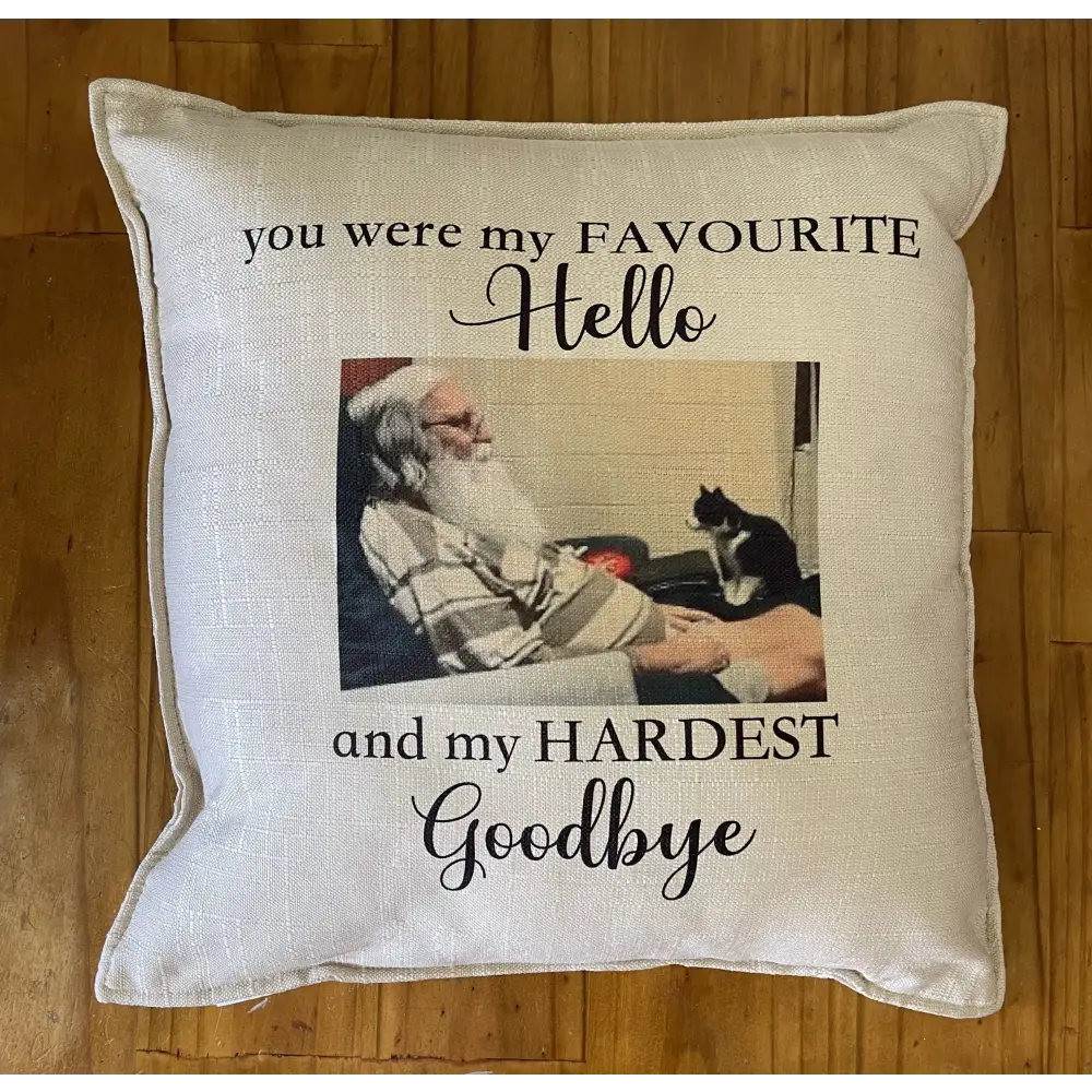 Pet memorial cushion - Sand - Cushions