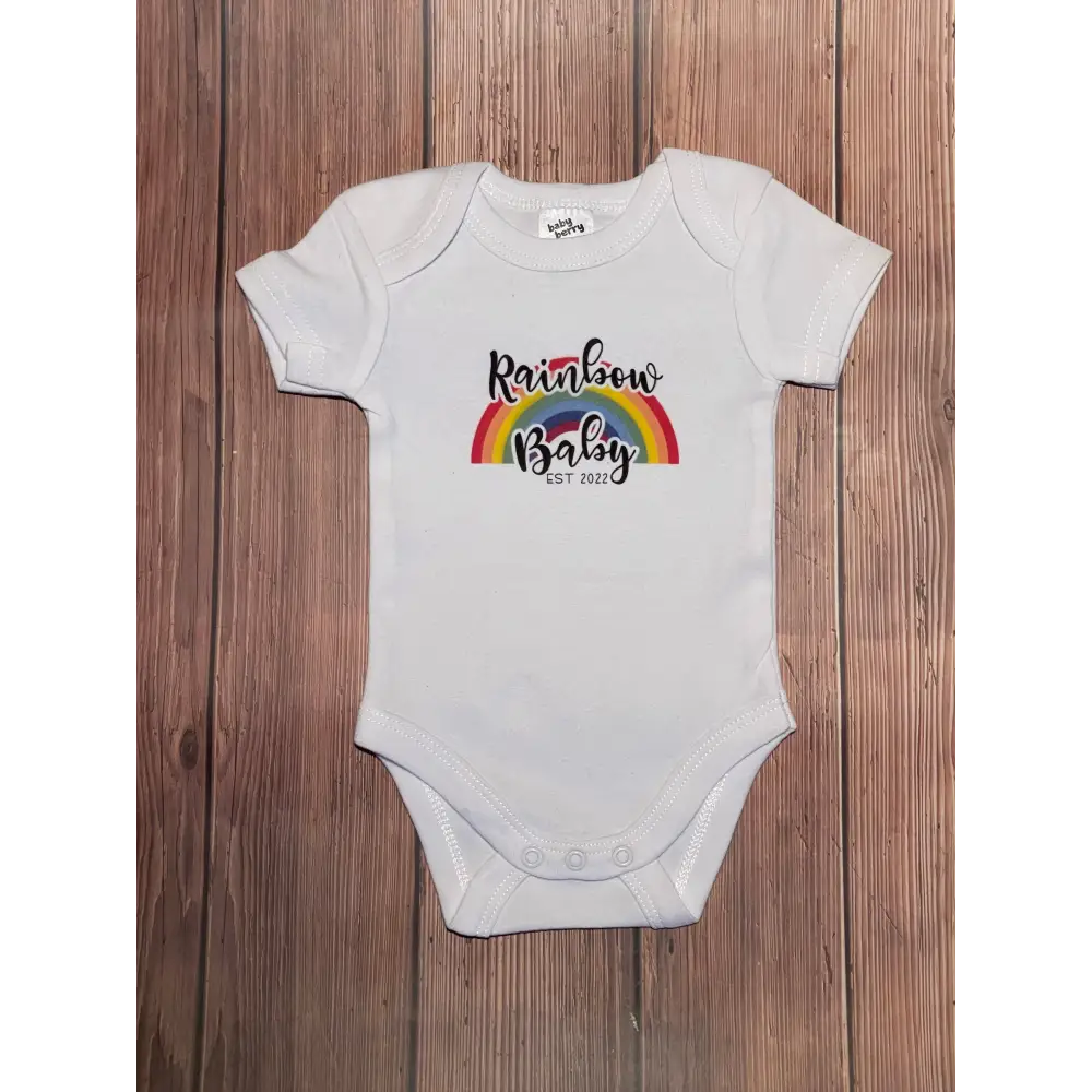 Rainbow baby oneise - 00000 - All Things Baby