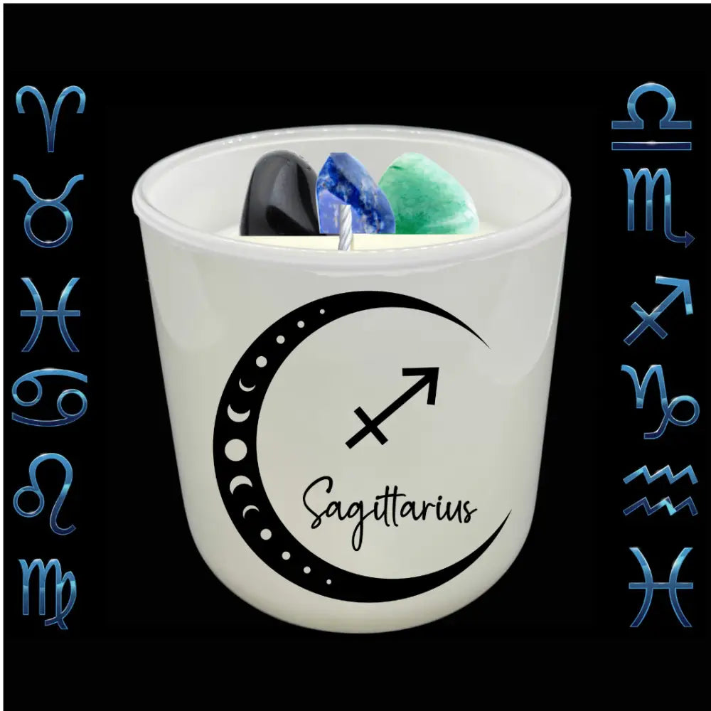 Sagittarius inspired candle - All Things Crystals