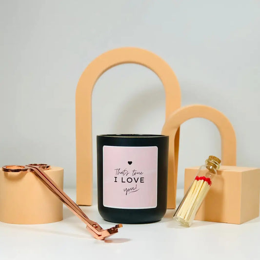 That’s true I love you - scented candle - Valentines Day