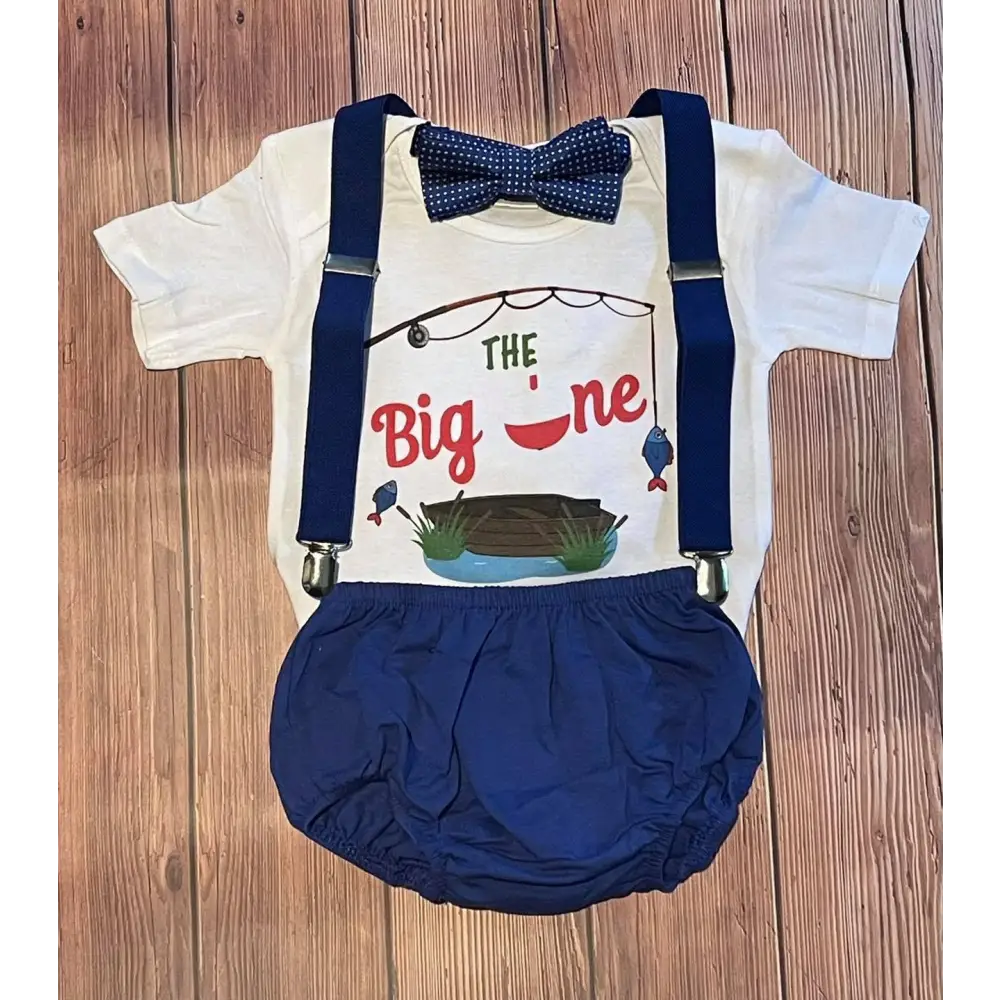 The Big One Birthday Outfit - Nappy Cover / 000 onesie - All things Party and Birthday