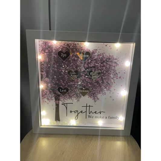 Together we are family shadow box - All Products