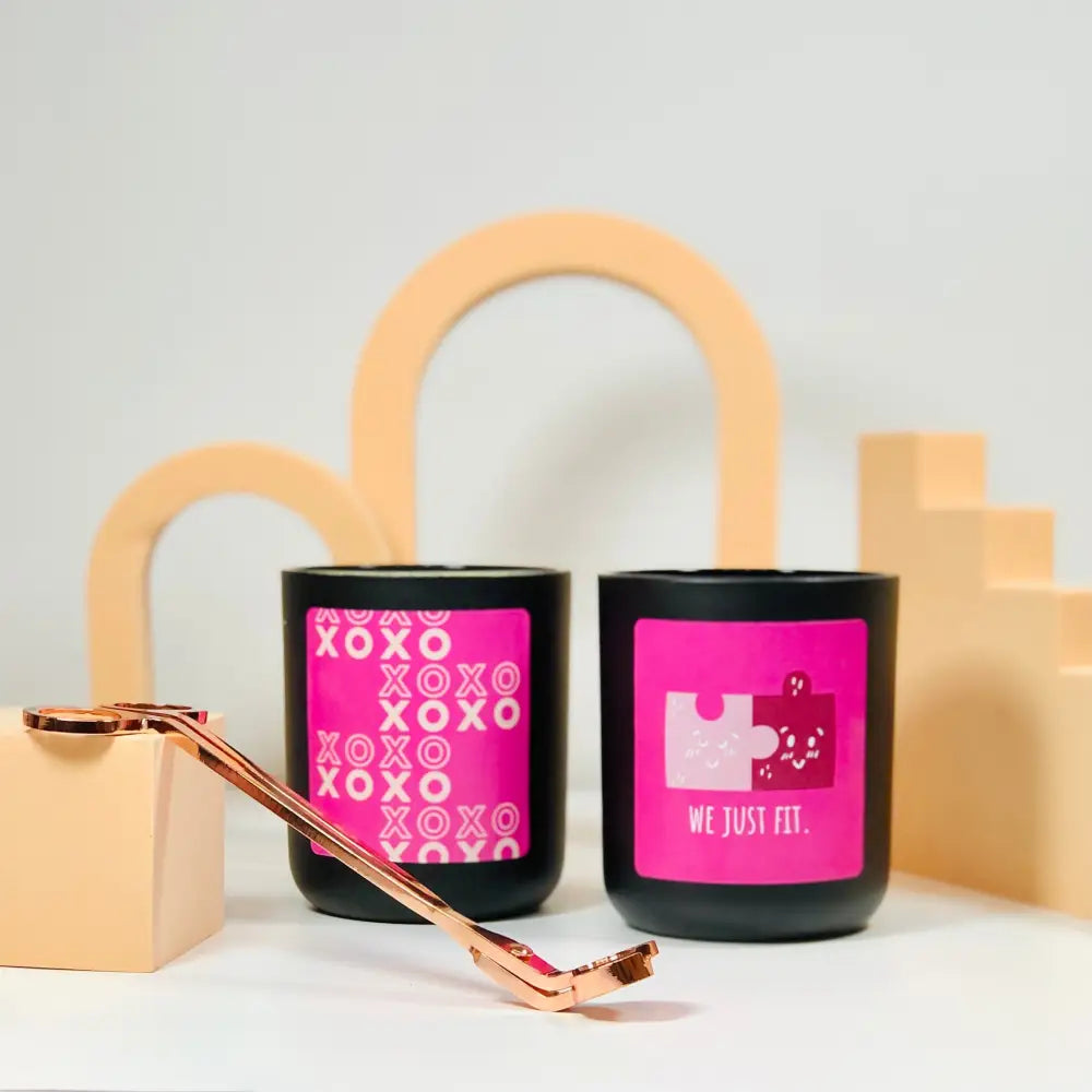 V-day special scented candle set - Valentines Day