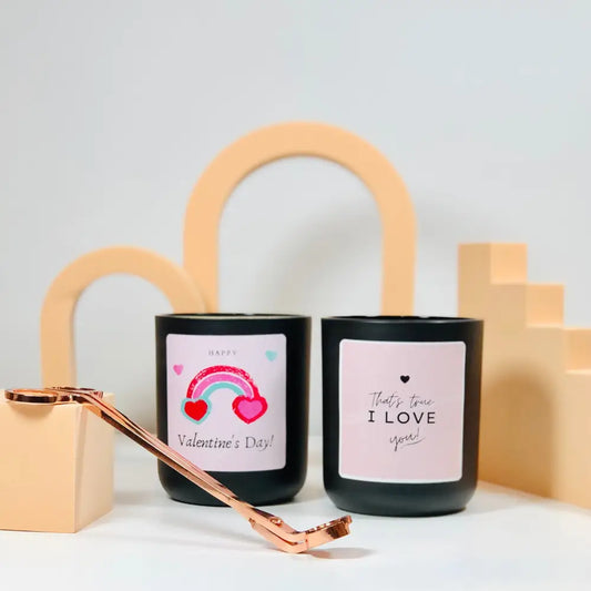 Valentine’s Day scented candle set - Valentines Day