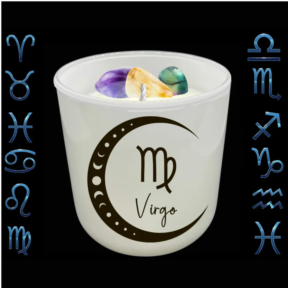 Virgo inspired candle - All Things Crystals