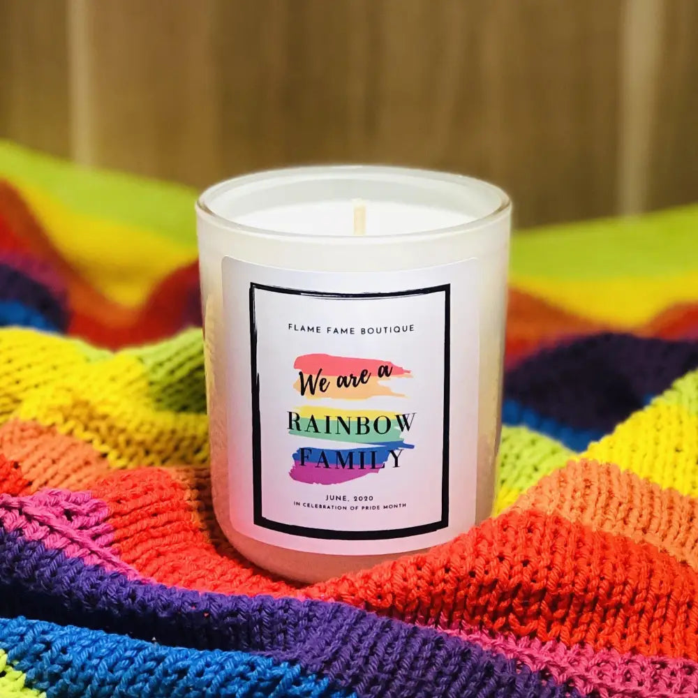 We are a Rainbow Family Scented Candle - Candles