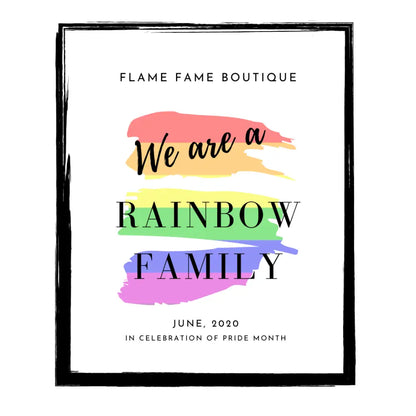 We are a Rainbow Family Scented Candle - Candles