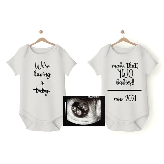 we’re are having twins announcement set - All Things Baby