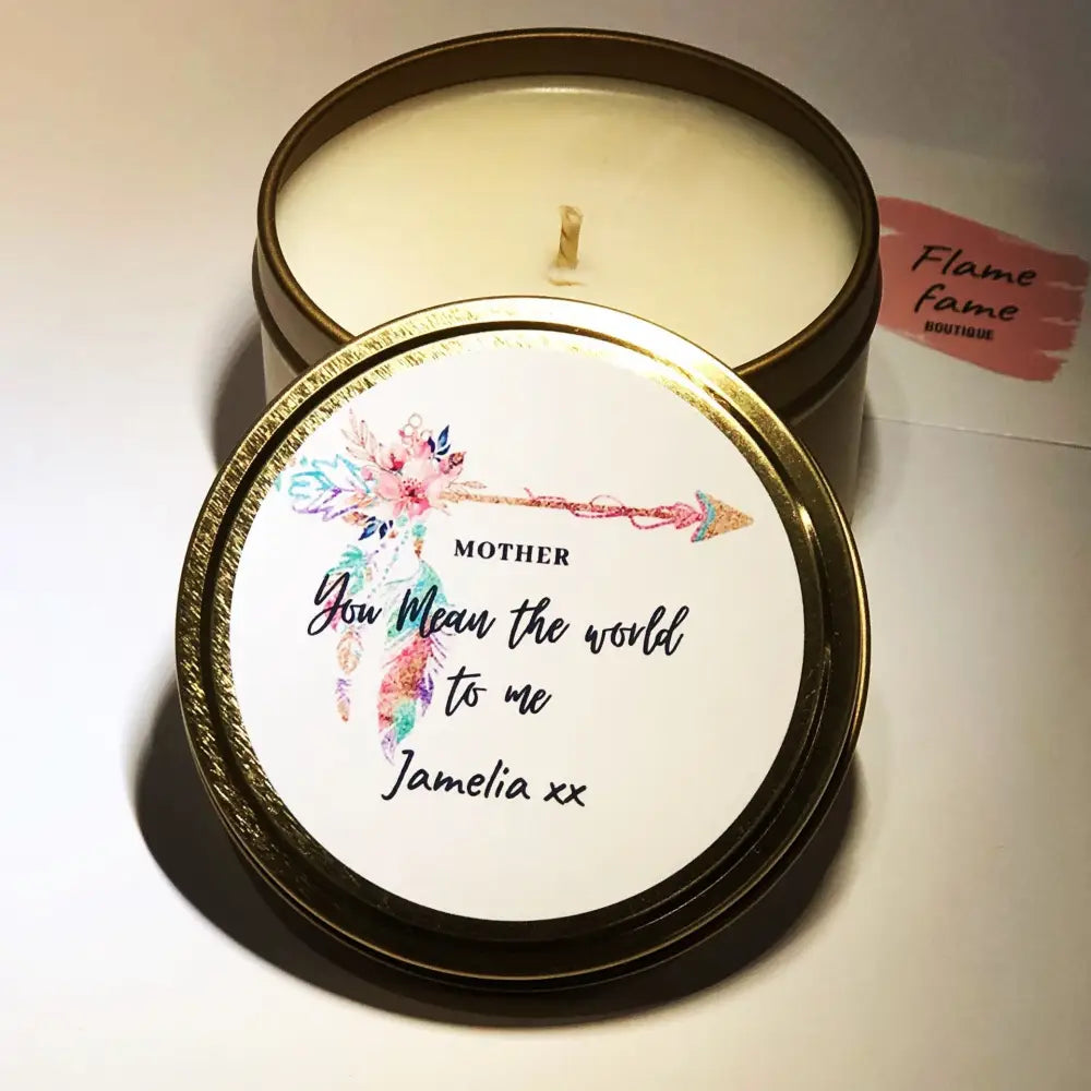 You mean the world to me Scented Candle - 6oz - Mother’s day